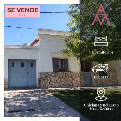 Hermosa Casa En Venta  Gral. Cerri (a 15k Bahia Blanca) Brinda Seguridad + Confort + Todo Para Vivir Y Disfrutar