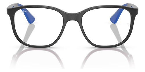 Óculos De Grau Infantil Ray Ban Bio-based Ry9078v 3949-48 Cor Cinza Com Azul Tamanho 48
