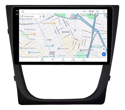 Central Multimidia Gol G5 9p Carplay 4gb 64gb Android 14
