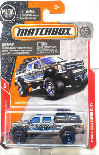 Matchbox # 4/30 - Ford F-350 Super Duty  1/64 - Ffv63