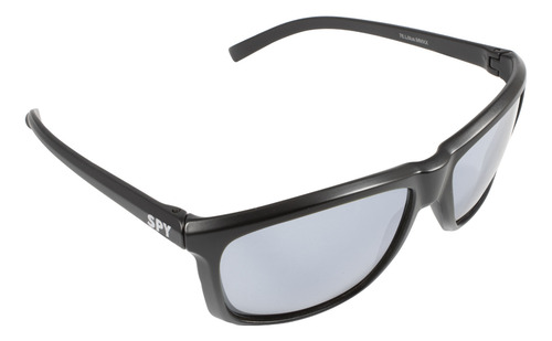 Óculos De Sol Spy 76 - Lotus Armação Preto Lente Cinza Espelhada