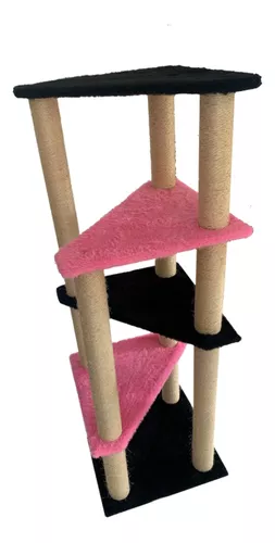 Gato preto marcel scratcher-scratcher árvore para gatos, parque de jogos de  gato com colunas de sisal, brinquedo de gato com vasos, móveis de gato