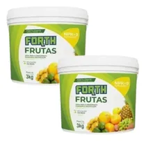Comprar Kit Adubo Fertilizante Forth Frutas 3 Kg X 2 Un Npk Pomar