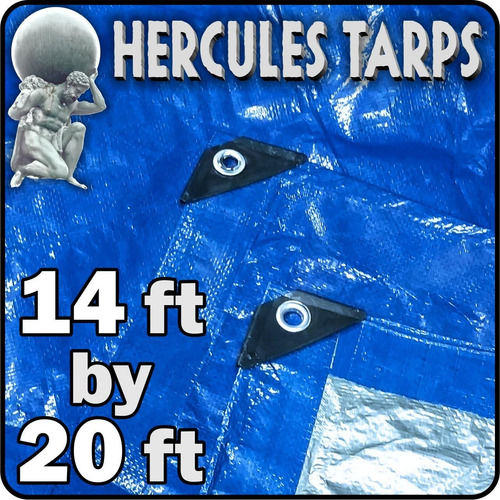 Hercules Lona De Protección Impermeable Para Contratistas, C