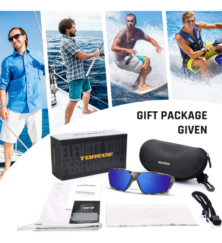 Torege Gafas De Sol Deportivas Polarizadas Para Hombres Y Mu