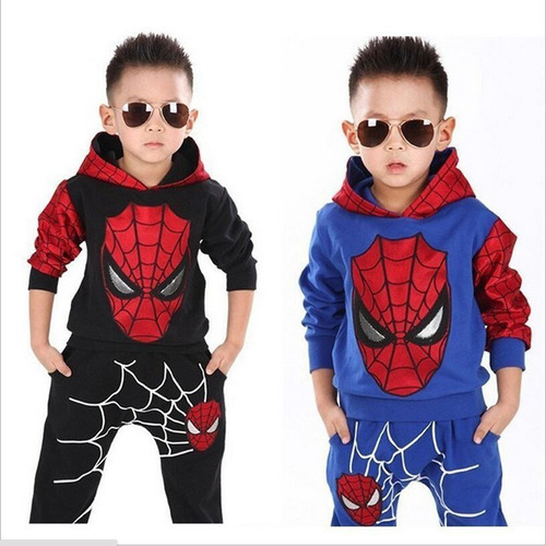 Para Conjunto De Suéter Casual Con Capucha Para Niño