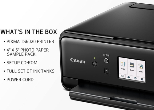 Productos De Oficina Canon. Impresora Pixma Ts6020 Bk Ina