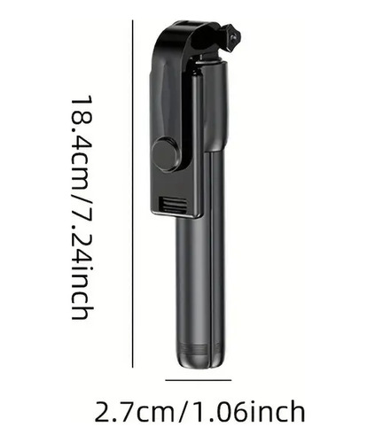 Selfie Stick, Trípode Con Control Remoto, 360°rotación