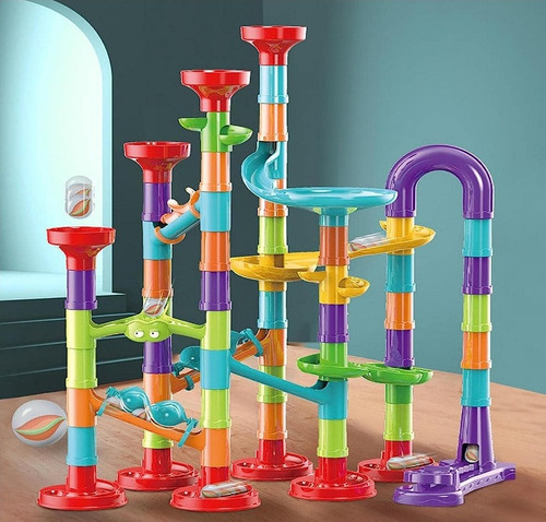 Juguete Canicas Juego Laberinto Carreras Niños Infantil