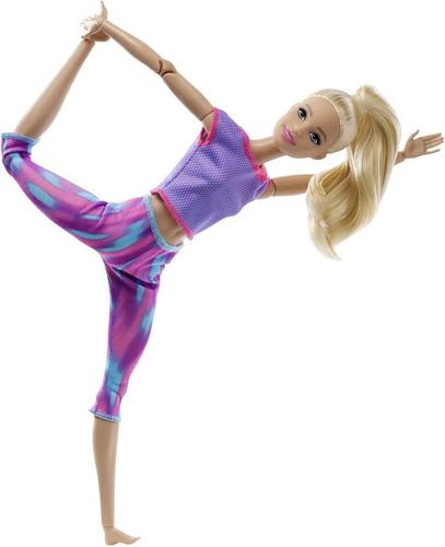 Boneca Barbie Feita Para Mexer Loira - Mattel Original