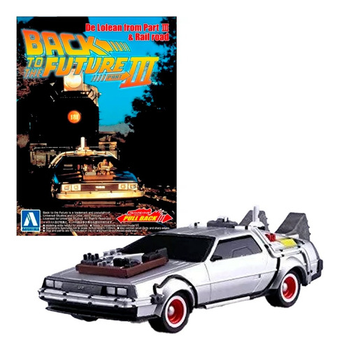 Maqueta Back To The Future 3 Delorean & Rail Road - Aoshima