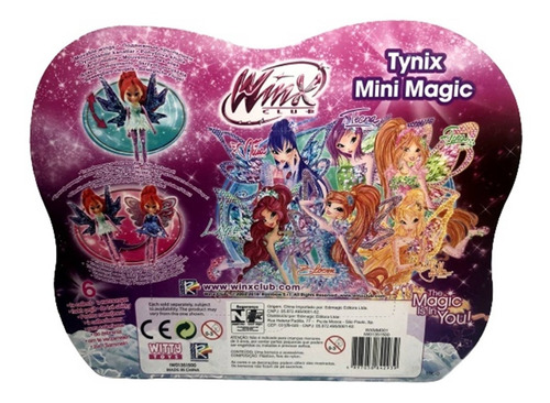 Imagem 4 de 4 de Coleção Completa 06 Mini Fadas Fadinhas Winx Club Original