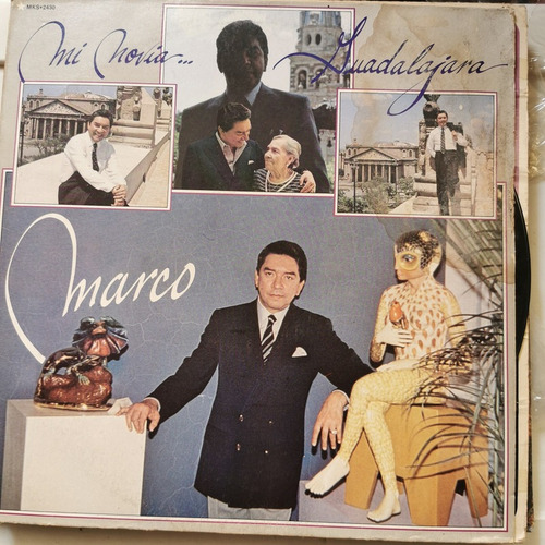 Disco Lp:marco Antonio Muñiz- Mi Novia Guadalajara/ (Usado)