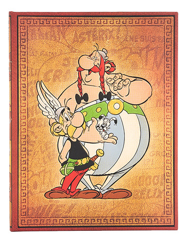 Asterix Y Obelix Cuaderno De Notas Paperblanks. Tapa Dura