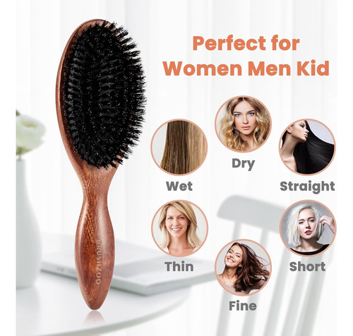 Cepillos De Pelo Para Mujeres, Hombres Y Ninos, Cepillo D...