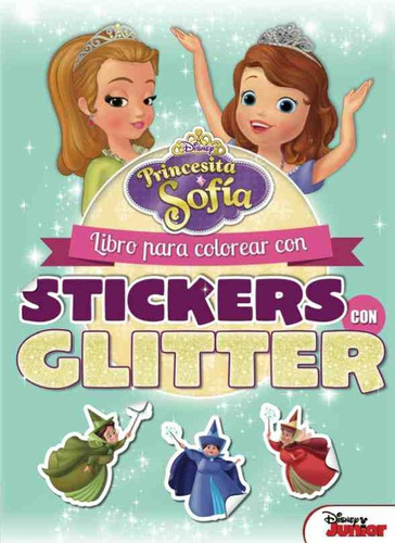 Princesita Sofía Libro Para Colorear Con Sticker Con Glitter