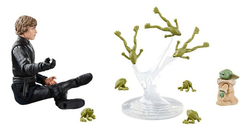Star Wars Vintage Collection Luke Skywalker E Grogu 10 Cm