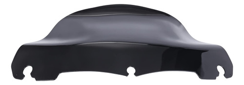 Parabrisas Ondulado Negro 23 Cm Para Harley Davidson Touring