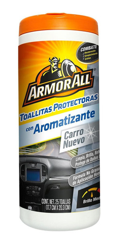 Toallitas Limpiar Armor All Protector Auto Aroma Carro Nuevo