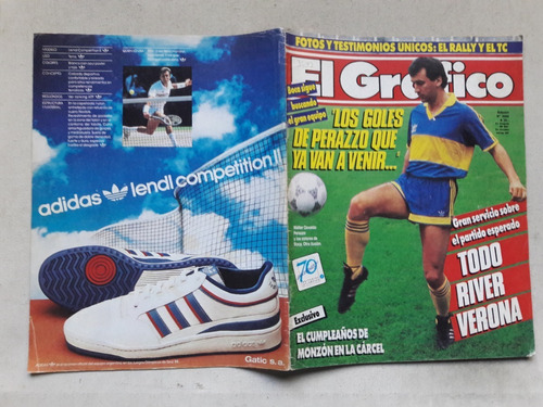 Revista El Gráfico Nº 3592 Lamina San Martín De Tucuman 1988