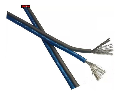 Imagen 1 de 1 de Sgm1 Audiopipe Cable Parlantes 12 Gauges Flex Por Metro