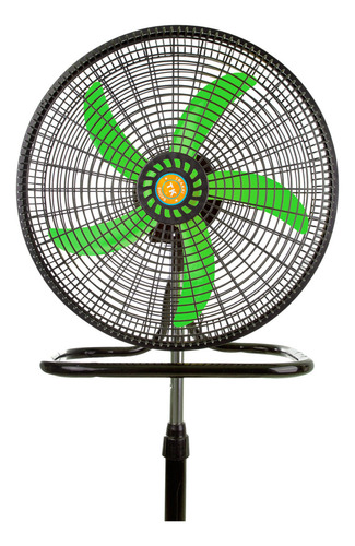 Waroom 3 Velocidades Altura Ajustable Ventilador 3 En 1 18 Pulgadas Pedestal 5 Aspas Verde