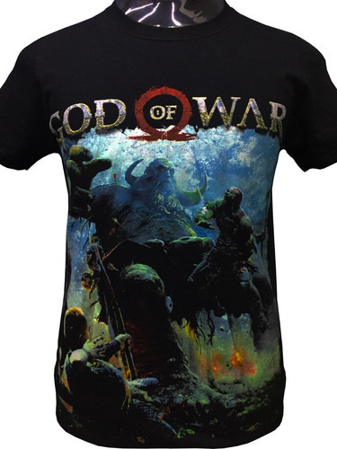 Polera Niño God Of War Gow Playstation Ps4