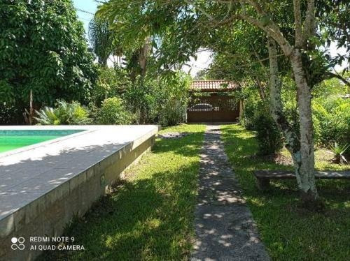 Imagem 1 de 14 de Belíssima Chácara Com Piscina E 4 Quartos Em Itanhaém Sp