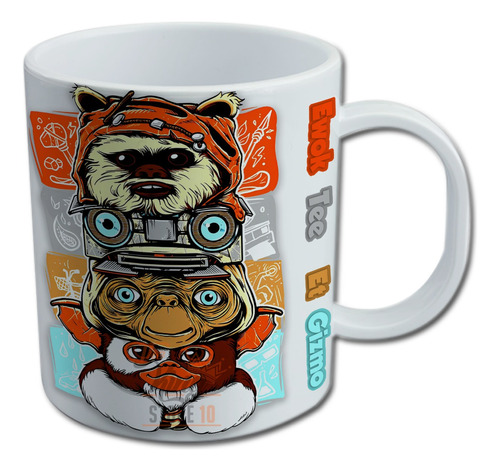 Taza, Tazon Mug, Tee, Gizmo, Et, Ewok, Iconos Clasicos 