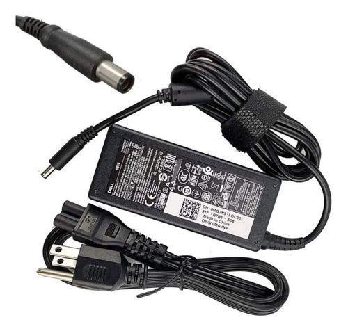 Cargador Dell Insp 17 7000 (7737) 19.5v/3.34a/65w 7.4x5.0mm