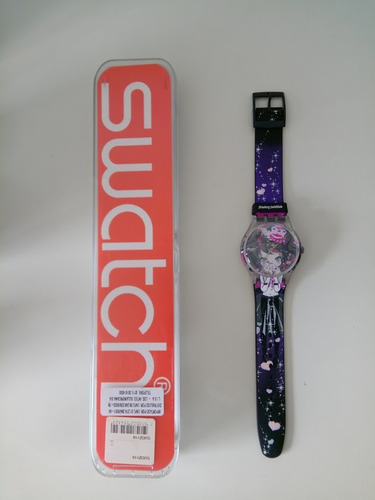 Relógio Swatch Strawberry Switchblade - Original