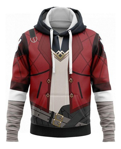 Sudadera Con Capucha Arcane Lol Jinx Jayce Vi Para Cosplay I