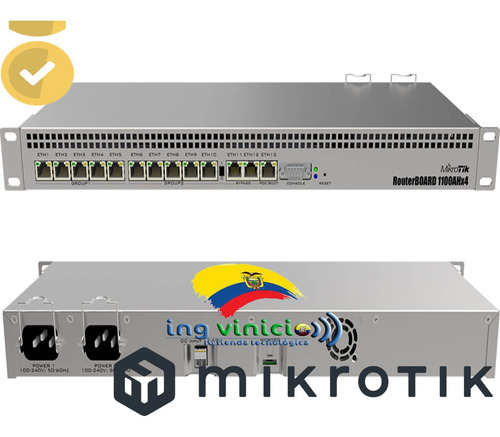 Routerboard Mikrotik Rb1100ahx4 Puertos Gigabit Dude Edition