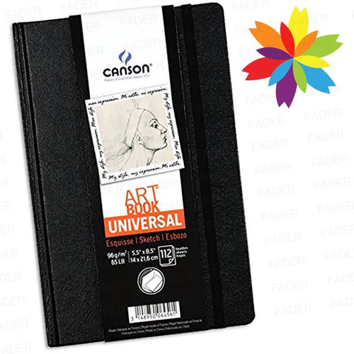 Canson Art Book Universal 14,2 X 21,6 Cm 112 Hojas 96 Gramos