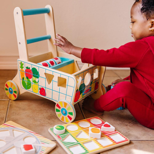 Carrito De Compras De Madera Melissa & Doug 39.4x27.3 Cm