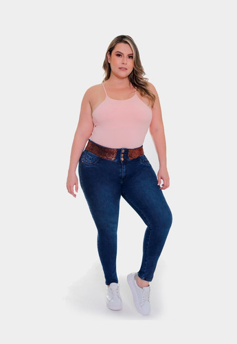 Imagen 7 de 9 de Jeans Colombiano Levanta Cola 13944 Cheviotto