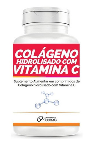 Colágeno Hidrolisado +vitamina C 120 Comprimidos Bio Vitta's