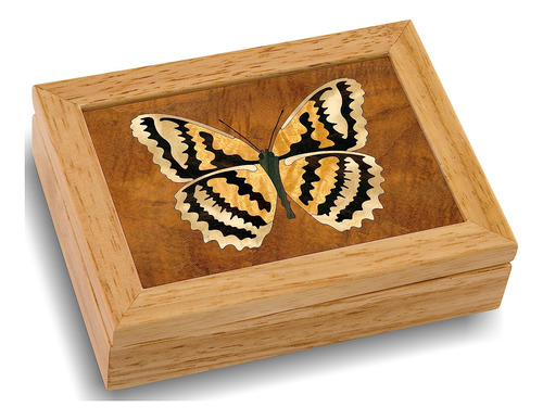 Caja De Mariposas De Madera Hecha Mano Ee. Uu., Calidad...