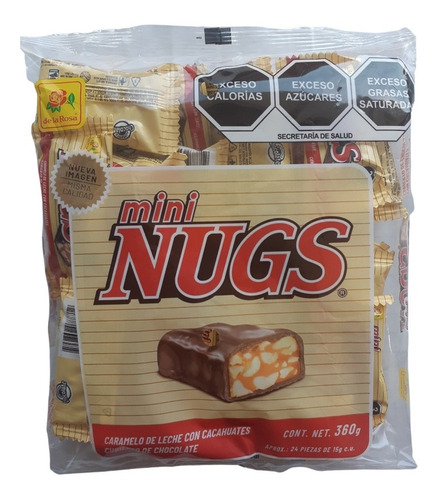 Mini Nugs Chocolate 24pzs