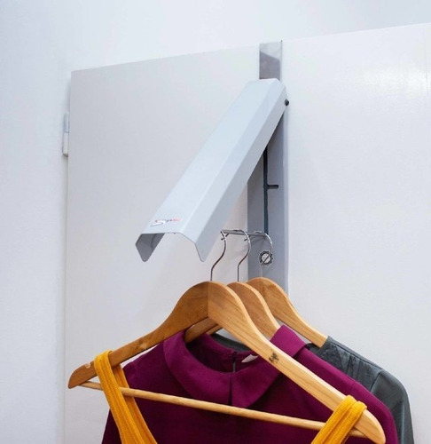 Imagen 8 de 9 de Soporte Accesorio Acero Puerta Para Colgar Cuelgamax Palermo