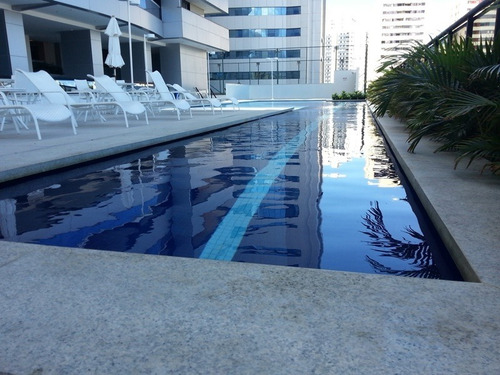 Imagem 2 de 24 de Salvador Prime 2 Suítes Com 73 M² E 1 Vaga, Vista Mar, Nascente E Andar Alto (porteira Fechada) - Ap00128 - 70248816