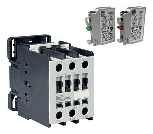Contator 32a 220v 1na 1nf Cwm Weg Cwm32-11-30d23 10045541