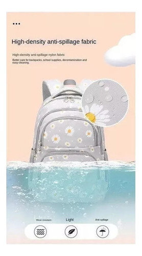 Kit De Mochila Escolar Estándar Impermeable B