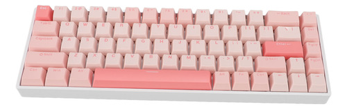 Teclado Para Juegos Con Retroiluminación Rgb, 60%, 68 Teclas