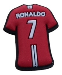 Pin Para Croc O Imitación Camiseta Cristiano Ronaldo 7 Cr7 