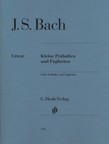 J.s. Bach: Little Preludes And Fughettas