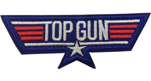 Parche Top Gun Militar Con Velcro, Mxtpn-001, 1 Parche, Topg