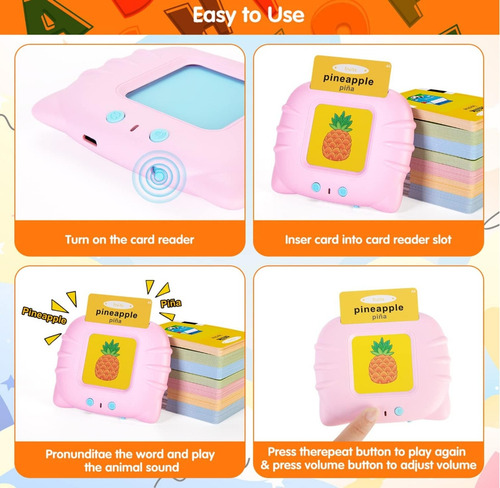 X Mini Portátil Educativo Interactivo For Niños En Inglés