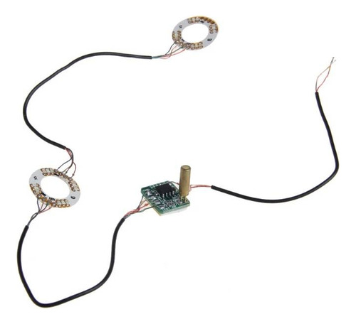 Kit De Botões Com Fita Led Compatível Com Controle De Ps4
