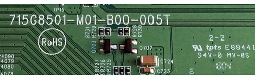 Maininsignia Xhcb01k054 715g8501-m01-b00-005t Ns-50dr620na18 (Usado)